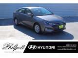 2020 Machine Gray Hyundai Elantra SE #135976344