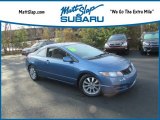 2010 Royal Blue Pearl Honda Civic EX Coupe #136006290