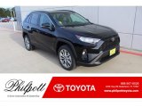 2020 Midnight Black Metallic Toyota RAV4 XLE Premium #136021127