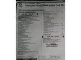 2019 Ram 2500 Tradesman Crew Cab 4x4 Window Sticker