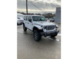 2020 Bright White Jeep Wrangler Unlimited Rubicon 4x4 #136054903