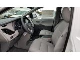 2020 Toyota Sienna XLE AWD Ash Interior