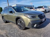 2020 Autumn Green Metallic Subaru Outback Onyx Edition XT #136081781