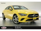 2020 Sun Yellow Mercedes-Benz CLA 250 Coupe #136081813
