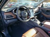2020 Subaru Outback 2.5i Touring Java Brown Interior