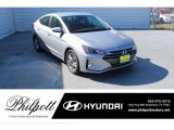 2020 Stellar Silver Hyundai Elantra SEL #136103059