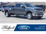 2019 Magnetic Ford F350 Super Duty Lariat Crew Cab 4x4 #136110593