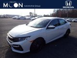 2020 Platinum White Pearl Honda Civic Sport Hatchback #136110555