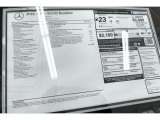 2020 Mercedes-Benz SLC 43 AMG Roadster Window Sticker