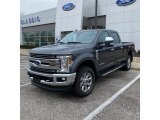 2019 Magnetic Ford F350 Super Duty Lariat Crew Cab 4x4 #136127796