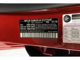 2019 E Color Code for designo Cardinal Red Metallic - Color Code: 996
