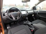 2019 Ford Ranger XLT SuperCrew 4x4 Ebony Interior