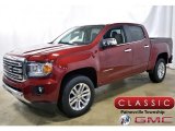 Red Quartz Tintcoat GMC Canyon in 2020