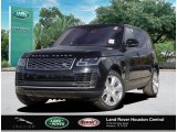 Santorini Black Metallic Land Rover Range Rover in 2020
