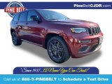 2020 Velvet Red Pearl Jeep Grand Cherokee Limited 4x4 #136157788