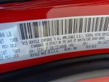 2020 Grand Cherokee Color Code for Redline 2 Coat Pearl - Color Code: PRM