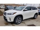 2019 Toyota Highlander Limited Platinum AWD Front 3/4 View