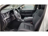 2019 Toyota Highlander Limited Platinum AWD Black Interior