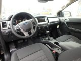 2019 Ford Ranger XLT SuperCrew 4x4 Ebony Interior