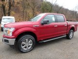 Ruby Red Ford F150 in 2019