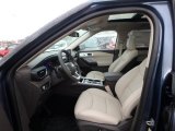2020 Ford Explorer Platinum 4WD Ebony Interior