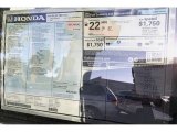 2019 Honda Pilot EX-L Window Sticker