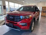 2020 Rapid Red Metallic Ford Explorer XLT 4WD #136198733