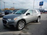 2020 Satin Steel Metallic Chevrolet Traverse LS AWD #136216987