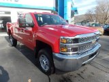 2019 Red Hot Chevrolet Silverado 2500HD Work Truck Double Cab 4WD #136216822