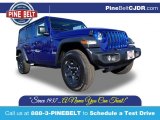 2020 Ocean Blue Metallic Jeep Wrangler Unlimited Sport 4x4 #136216812