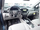 2020 Honda Pilot Touring AWD Gray Interior