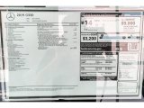 2019 Mercedes-Benz G 550 Window Sticker