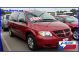 2007 Inferno Red Crystal Pearl Dodge Grand Caravan SE #13602498