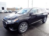 2020 Mosaic Black Metallic Chevrolet Traverse Premier AWD #136233577