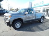 2020 Satin Steel Metallic Chevrolet Silverado 1500 WT Regular Cab 4x4 #136257891