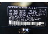 2020 HR-V Color Code for Crystal Black Pearl - Color Code: NH731P