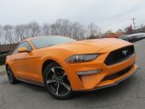 2018 Ford Mustang EcoBoost Fastback Front 3/4 View