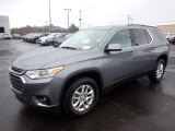 2020 Satin Steel Metallic Chevrolet Traverse LT AWD #136270237