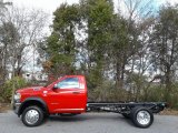 2019 Flame Red Ram 5500 Tradesman Regular Cab 4x4 Chassis #136270159