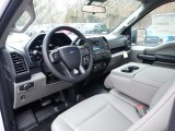 2020 Ford F150 XL Regular Cab 4x4 Medium Earth Gray Interior