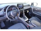2020 Toyota RAV4 XLE AWD Black Interior