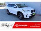 2019 Blizzard Pearl White Toyota Highlander LE #136303843