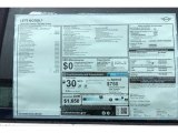 2020 Mini Hardtop Cooper S 4 Door Window Sticker