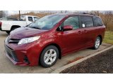 2020 Salsa Red Pearl Toyota Sienna LE #136342172