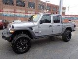 Billet Silver Metallic Jeep Gladiator in 2020