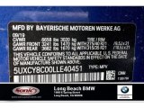 2020 X6 Color Code for Ametrin Metallic - Color Code: C3W