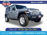 2020 Billet Silver Metallic Jeep Wrangler Unlimited Sport 4x4 #136363923