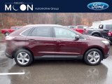 2020 Burgundy Velvet Metallic Tinted Ford Edge SEL AWD #136369966