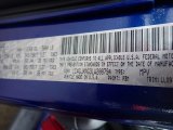 2020 Wrangler Color Code for Ocean Blue Metallic - Color Code: PBM
