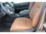 2019 Toyota Highlander Limited Saddle Tan Interior